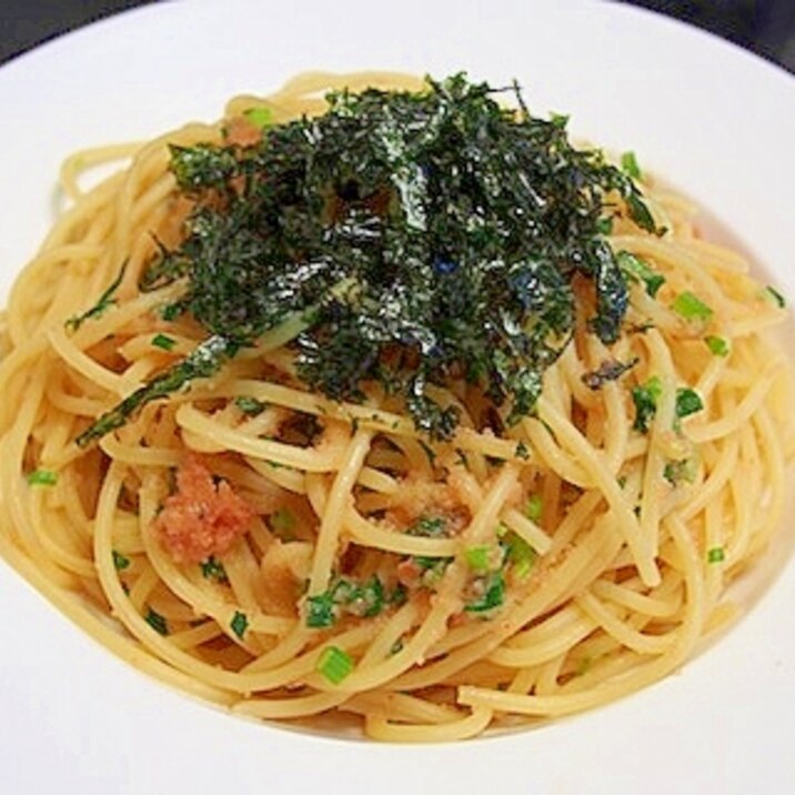 ささっと、簡単！　うまい、明太子パスタ